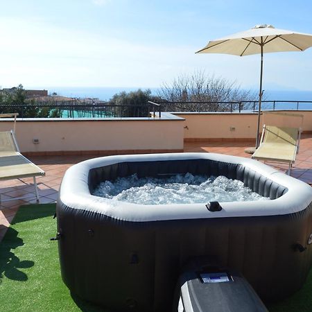 Mary'S Dream - Villa Overlooking Capri And Ischia In Sorrento Peninsula Massa Lubrense Exteriör bild