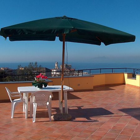 Mary'S Dream - Villa Overlooking Capri And Ischia In Sorrento Peninsula Massa Lubrense Exteriör bild